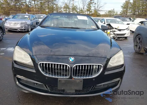 2012 BMW 650I xDrive из США, поврежденный, VIN WBALZ5C59CDW99792